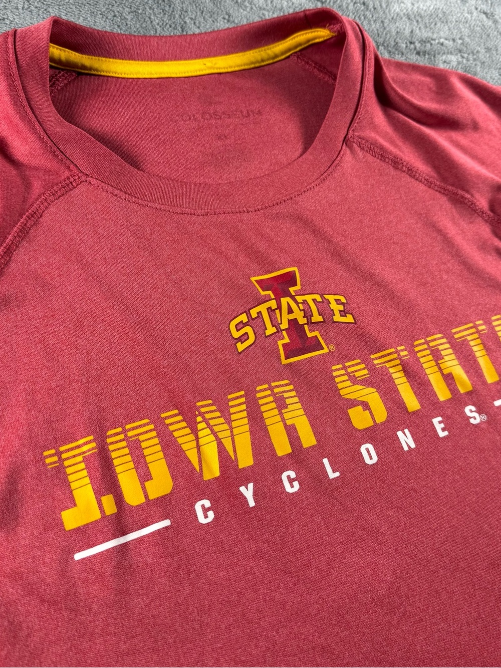 Colosseum Iowa State Cyclones T-Shirt Size XL Red Short Sleeve NCAA